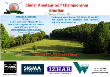 Model Steel Chinar Golf Championship